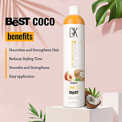Keratin-Haarkur von GK Hair Global Keratin für glattes Haar
