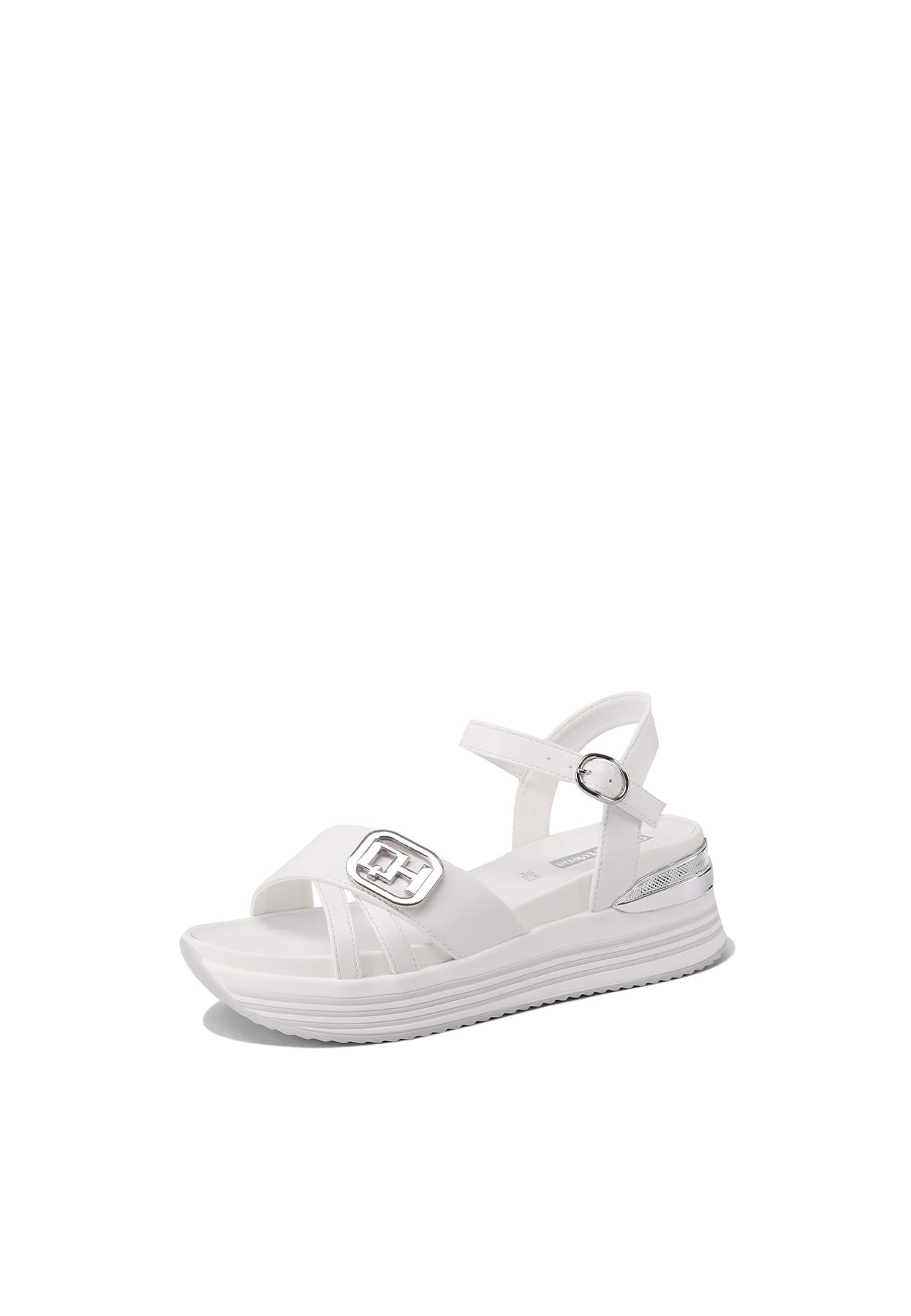 QUEEN HELENA Sandali Platform a Fascia Incrociata Casual Donna X32-221
