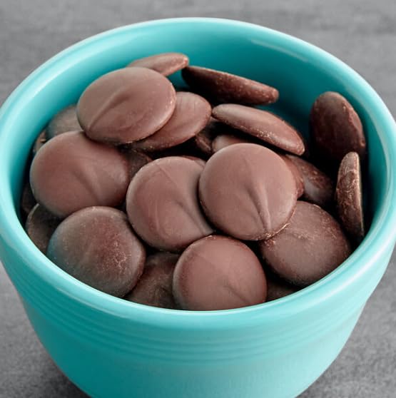 Miniatura 2 de Ghirardelli - Obleas de chocolate 100% sin azúcar empaquetadas a granel por Cosmos Candy bolsa de 1 libra