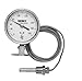 Trerice V80025110B0105 Remote Mounted Dial Thermometer, Vapor Actuated, 3.5" SS case with Adjustable mounting Bracket, 30-240?F, 5