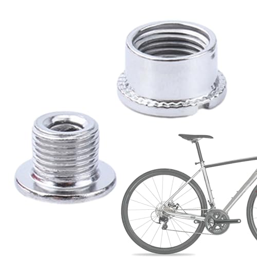 Viti a manovella, viti a manovella, dadi in acciaio, viti di fissaggio per corona, viti per bicicletta, robuste per bici da corsa, biciclette, biciclette pieghevoli