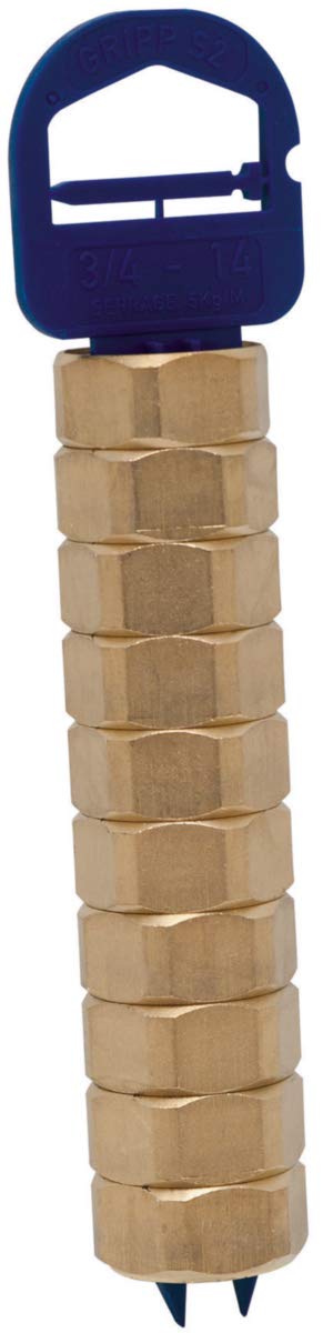 'Watts – Raccordi Rapidi – Raccordo rapido Gripp – 1/2 (15/21) – Tubo rame ø12 – Set di 10