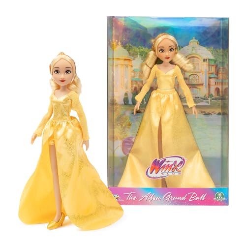 Winx, boneca articulada, 26 cm, série de fato de dança em Alfea, modelo Stella, para crianças a partir de 3 anos, WNX705