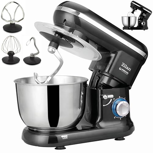 Elektrische Küchenmaschine Rührgeräte & Mixer Knetmaschine zum Backen Teigmaschine Schneebesen