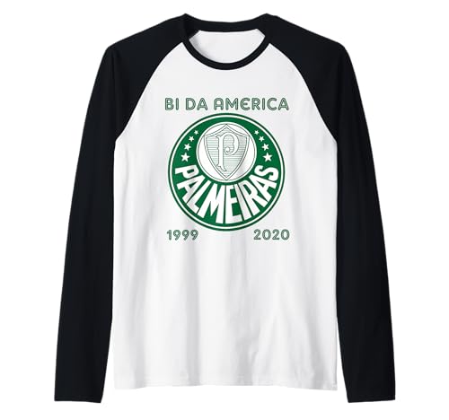 Camiseta Palmeiras Bi America Brasil Soccer Camiseta Camiseta Manga Raglan
