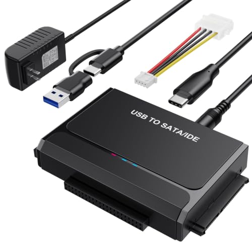 Adaptador USB 3.0 a IDE SATA para Disco Duro 2.5" 3.5" HDD/SSD miniatura 1