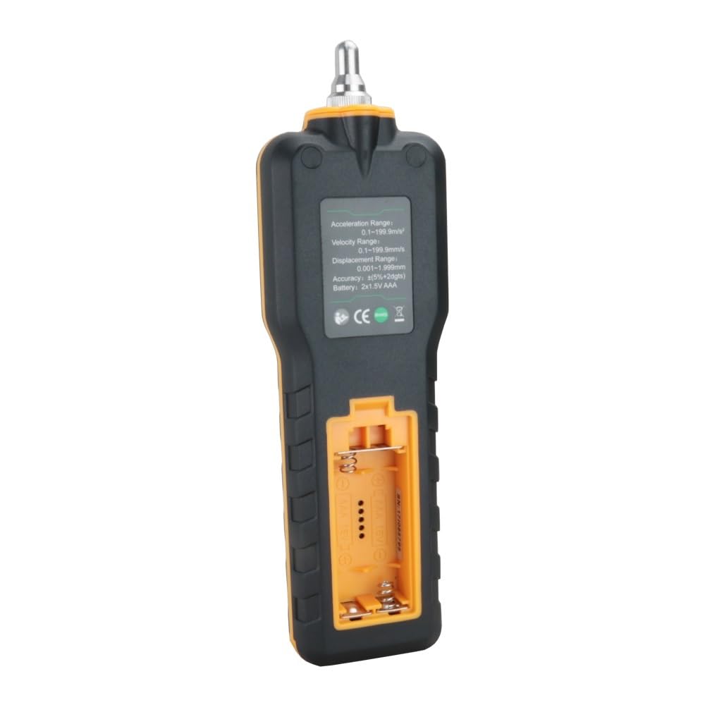 Medidor de vibración digital, vibrómetro, probador, medidor, analizador, precisión, sensibilidad, acelerómetros SW-65A