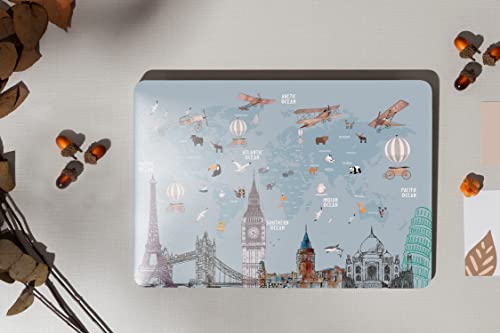 Image of DWELLSINDIA 7 Wonders Skin /Sticker for Laptops Upto 15.6 Inch Suitable for HP, Lenovo, Dell, Acer, Asus (HD Quality) Pack of 1
