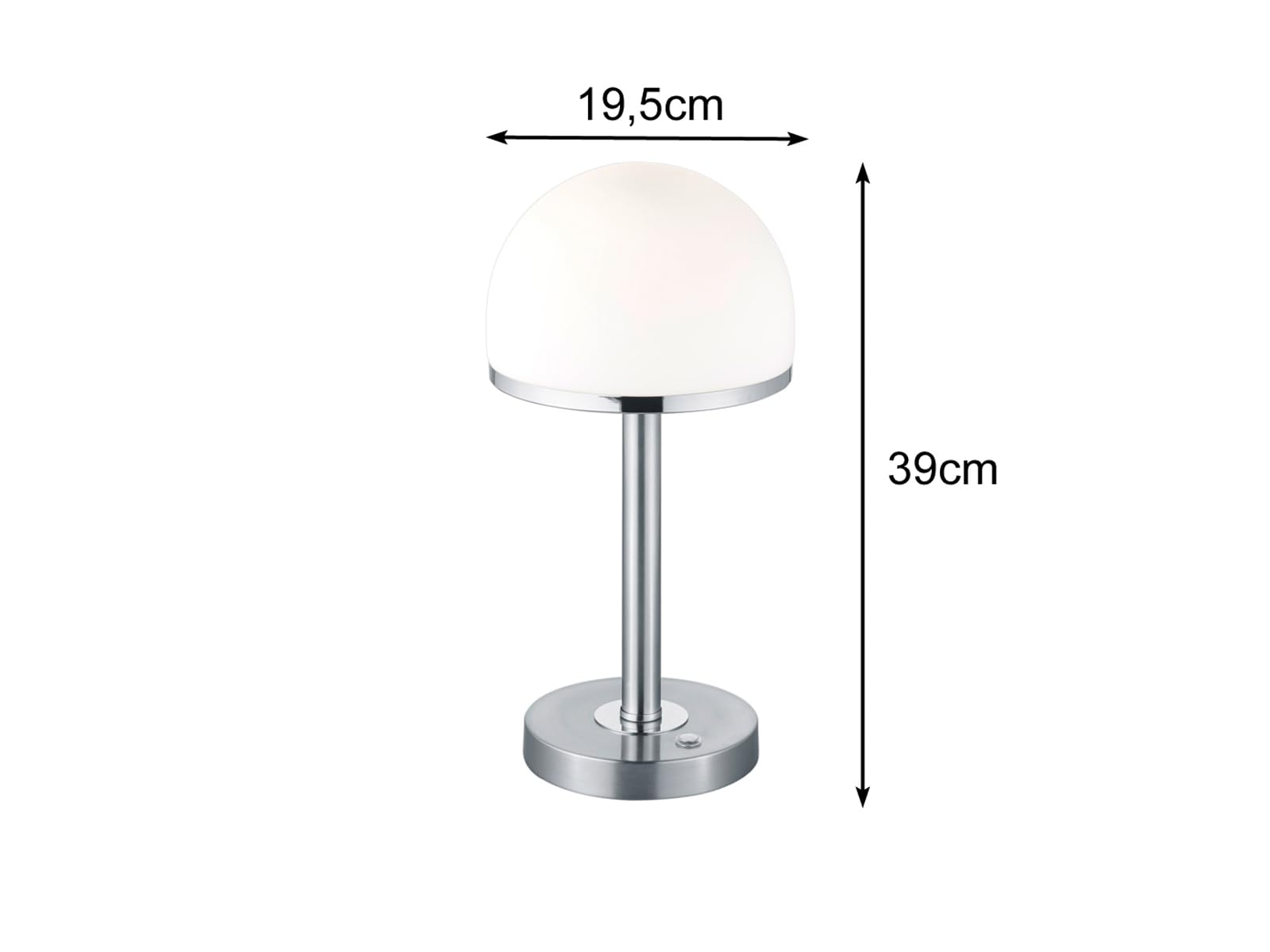 Trio Leuchten Berlin 527590107 Lampa Stołowa LED, Metal, 4 W, Nikiel