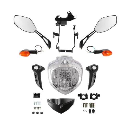 Rétroviseurs et phares avant FZ6 FZ6N 2007 pour réparer une moto après une chute