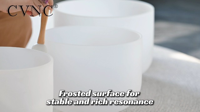 Amazon.com: CVNC 432Hz 7-12 Inch Crystal Singing Bowl Set of 7
