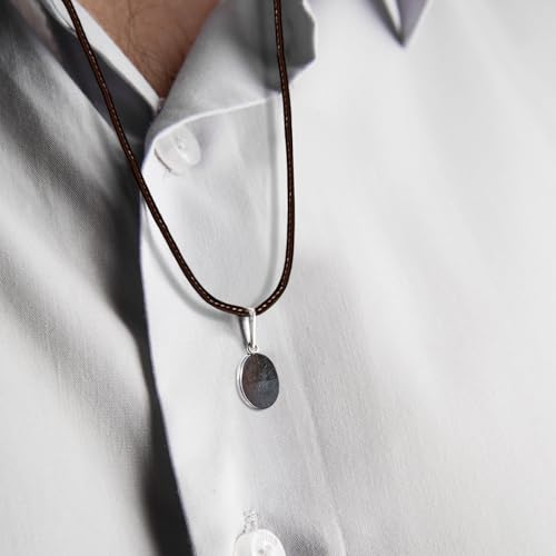 AHQiZFX 4 Stück Lederband für Kette,1.5/3mm Kunstleder Lederband mit Verschluss,Armband Lederkette Herren,Geflochten Lederkette,Lederhalsband Damen,Leder Halskette für Männer DIY Anhänger Schmuck