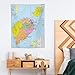 Sao Tome And Principe Map Posters World Map Tapestry Home Decor Wall Art Hanging Picture Print Bedroom Decorative Painting Tapestries Room Aesthetic 30