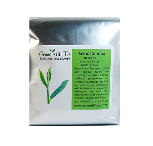 Jiaogulan Tea Gynostemma Pentaphyllum 100% Natural Adaptogen Immortality Herb – Caffeine Free – 1Lb Tea #TOP1