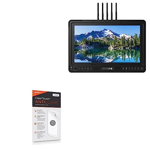 BoxWave Screen Protector Compatible with SmallHD 1703 P3X Bolt Sidekick - ClearTouch Anti-Glare (2-Pack), Anti-Fingerprint Matte Film Skin