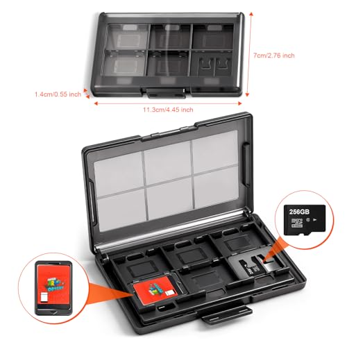 Tendak Pack de 2 Raquetas de Tenis para Nintendo Switch 2 Joy Con, Empuñaduras Raqueta de Tenis para Switch Joy Con, Mario Tennis Fever & Aces, Switch Sports con Estuche para Tarjetas de Juego 12 en 1