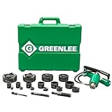 Greenlee 7310SB Ram and Hand Pump Hydraulic Driver Kit with 10 Slug Buster Punches