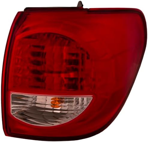 Right Passenger Side Tail Light For Toyota Tundra 2007-2009 – Chrome Housing Brake Lamp Assembly (OEM 815500C070)