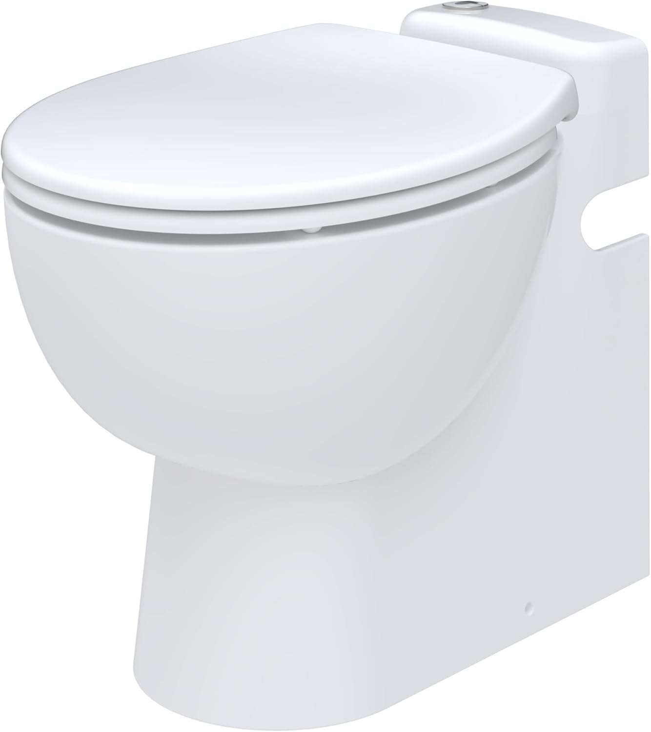 SFA - Sanicompact Pro - WC Broyeur Intégré - Design Contemporain - Chasse Spirale Eco+ - Matériau Hygiénique - Installation Et Entretien Simples - 51 dB - 36,​8 x 55,​5 x 49 cm - 550 W - Made In France