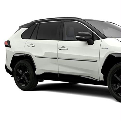 Moulures latérales Toyota Rav4 2019+ parfaites pour le stationnement en ville