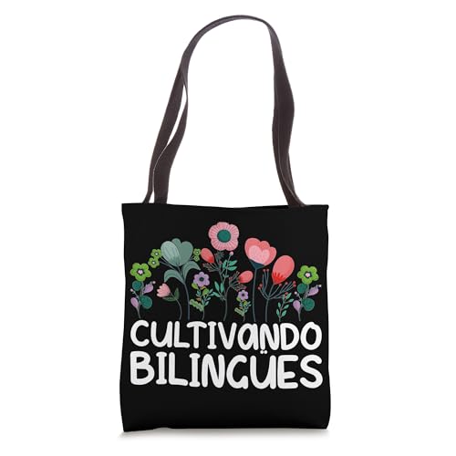Bolsa tote para profesores de español 'Cultivando Bilingües' miniatura 1