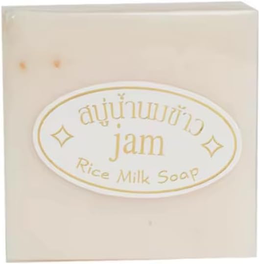 Sabonete de leite de arroz com jasmim tailandês WHAT ON EARTH, 60 g