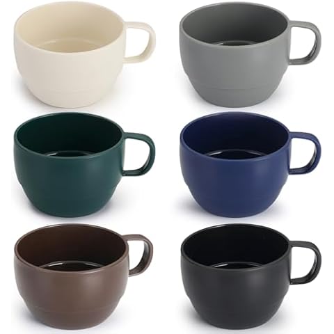 ReaNea Set of 6 Durable Coffee Mugs Cover