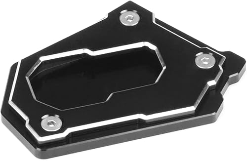 Miniatura 5 de Modeer Motocicleta CNC Kickstand lateral soporte ampliar almohadilla de extensión para R1200GS LC Adventure 2013-2024 R1250GS Adventure Rallye HP