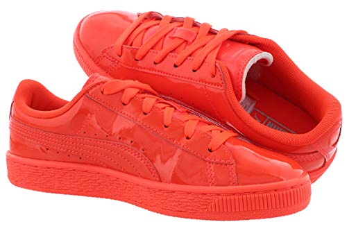 PUMA Unisex-Child Basket Classic Sneaker, Red Blast/Red Blast, 6.5 M US Big Kid