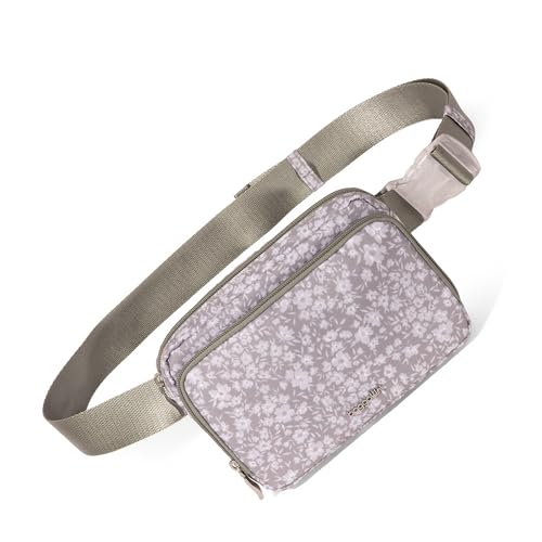 Image of Baggallini Modern Belt Bag 5x8 Travel Fanny Pack Sling Bag Waistpack w /RFID Card Holder Water-resistant Crossbody Bag