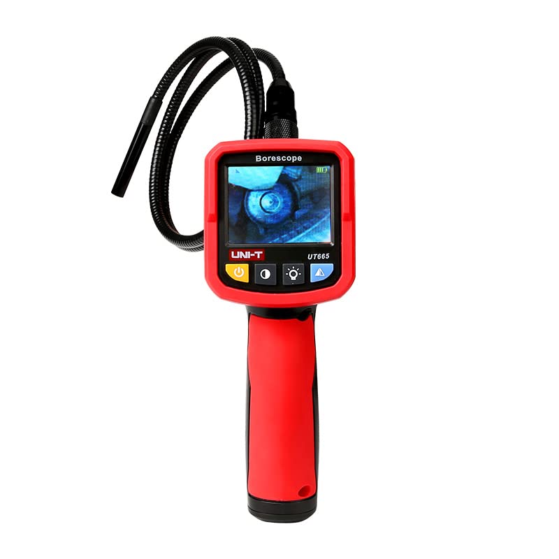 Sponsored Ad - UNI-T UT665 Borescope | Industrial Endoscope | Automotive Videoscope with 1m Cable Length | Inspection Camera for HVAC Proffesionals