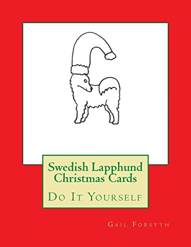 Swedish Lapphund Christmas Cards: Do It Yourself
