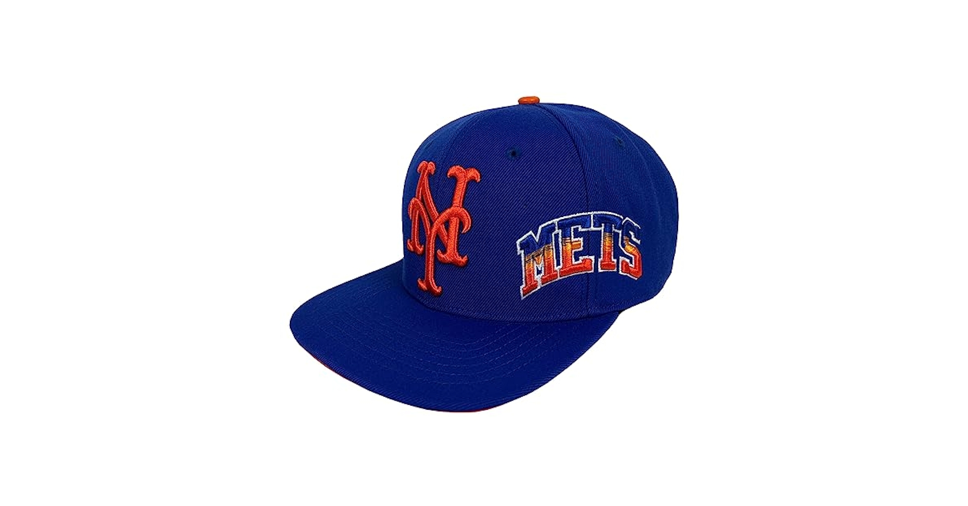 New York Mets スナップバックキャップ 黒 オレンジ New York Mets スナップバックキャップ 黒 オレンジ