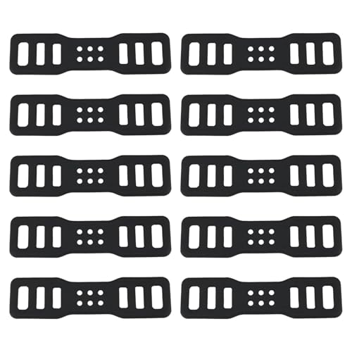 SG Store 10pcs Sangles de Vélo en Silicone Sangles Fixes en Silicone Pièce de Rechange pour éclairage de Vélo Accessoires de Cyclisme Adaptés à...