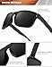 KALIYADI Polarized Sunglasses for Men Women, Mens Sunglasses Polarized UV Protection, Vintage Sun Glasses for Fishing Running Driving (3 pack)