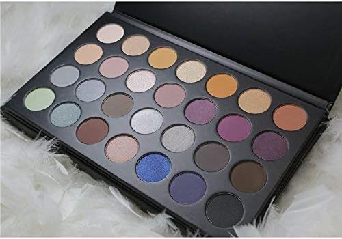 R Noble Eyeshadow Palette, Smoky+ Matte + Glitter + Shimmer + Metallic, Eyeshadow + 15 Color Cosmetic, High Fragmented & Highlighting & Makeup (28 color)