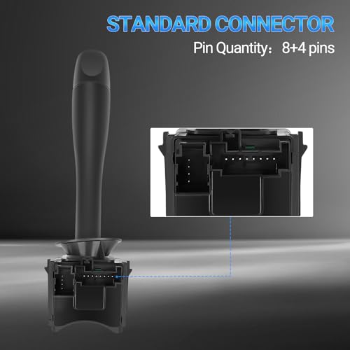 image for Konduone Turn Signal Switch - Compatible with 2004-2012 Chevy Malibu, 