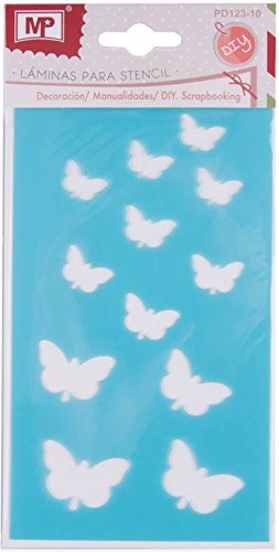 MP PD123 - 10 - Lamina per stencil, 10.5 x 18 cm