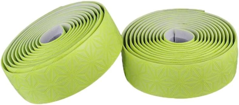 bike handlebar tape,handlebar tape Handlebar Tape Mountain Road Bike Handlebar Tape Silicone Sweat-Absorbing Bicycle Handle Strap Shock-Absorbing Cycling Accessories Bar Tape(Blauw)