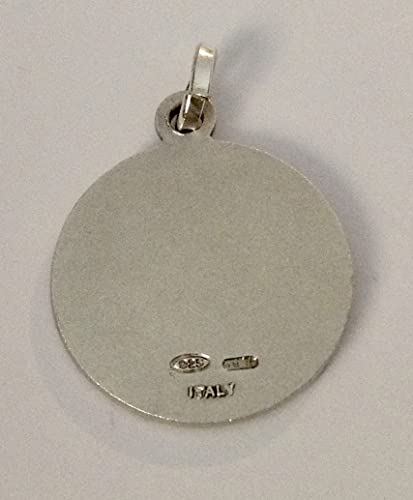 Medalla de Nuestra Señora de Lourdes Plata Ley 925