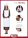 Fancy Dress Fun-21905 Kit Victoriano, con Delantal y Gorro con Volantes, Color...
