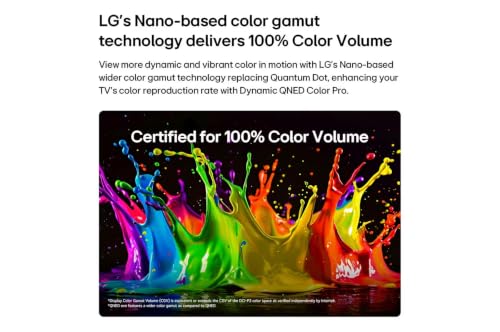 Image of LG 164 cm (65 inches) QNED evo AI QNED82BX Mini LED 4K Ultra HD Smart TV 65QNED82BXA (Black) | α8 AI Processor 4K Gen3 | 120Hz Native (VRR 144Hz) | Dolby Vision & Atmos | Magic Remote (2026 Model)