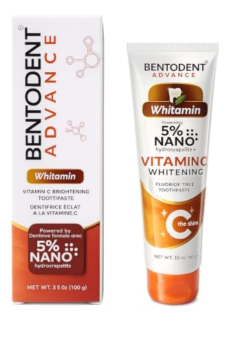 BENTODENT Advance Whitamin Nano Hydroxyapatite Toothpaste