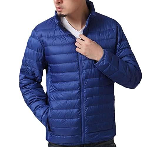 Veste d'hiver pour hommes coton bleu grande taille veste 9XL
