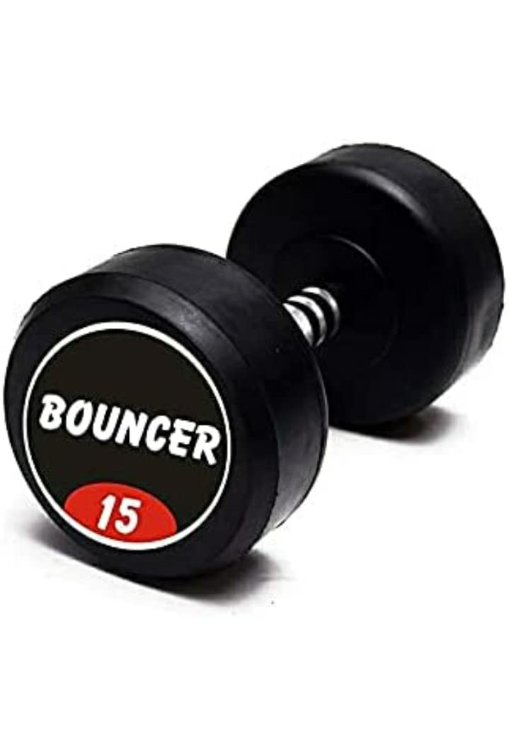 A-Mart Bouncer Dumbbell 15 kg single piece / 15kg 1 piece / Rubber Coated professional Bouncer Dumbbells / Home Gym Exercise Dumbles Beginners and Experts (pack of 1) 15kg Weights (B09Q1FSP7N) Amazon Price History, Amazon Price Tracker