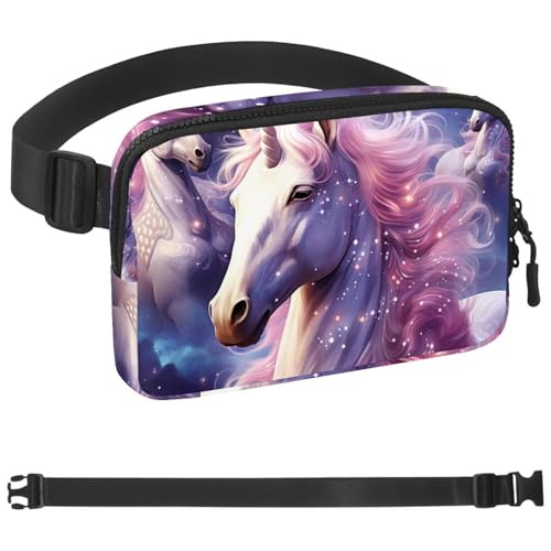 Sac banane licorne étoilée grand volume pour courir et voyager les mains libres