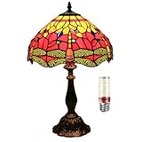 Paralume in vetro stile Tiffany, è di classe, elegante e bei colori e lavorazione del vetro. Paralume realizzato a mano, ogni pezzo di vetro colorato è saldato insieme ad alte temperature ed è molto resistente.