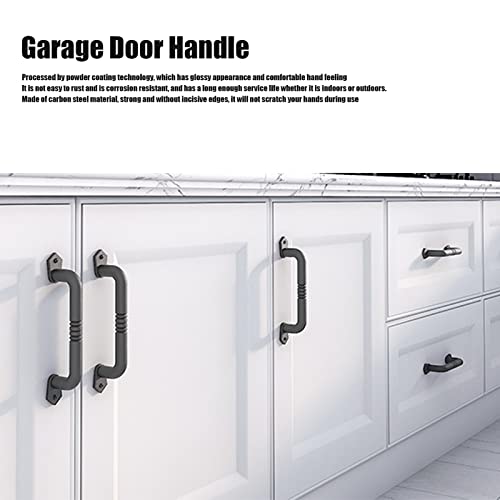 Yanhao Door Handles Powder Coating Process Carbon Steel Material Sliding Door Handle Home Hardware For Garages #TOP1