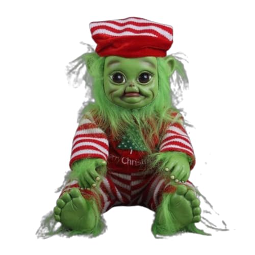 Ysygt 7.87 Inch Christmas Plush Elf, Cartoon Latex Ugly...