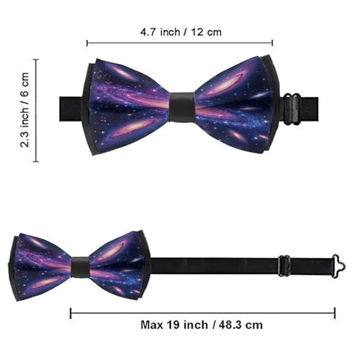 Pre-Tied Bow Tie for Men & Boys - Elegant Design for Tuxedo & Suit2